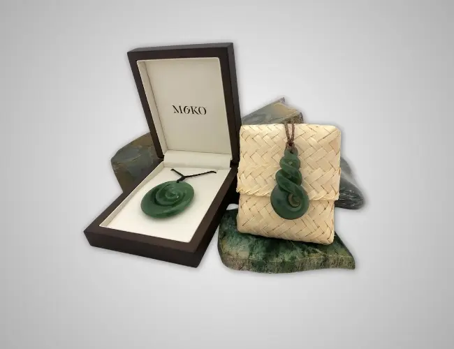Black wooden box gift packaging