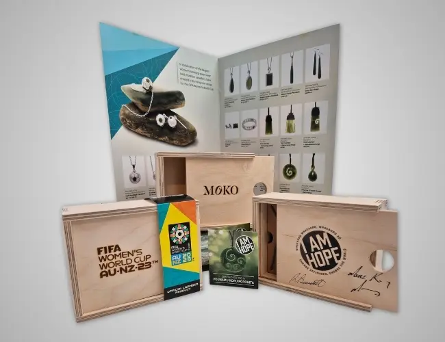 Branded birchboxes and inserts