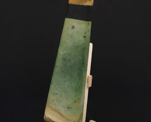 Pounamu Toki with stand
